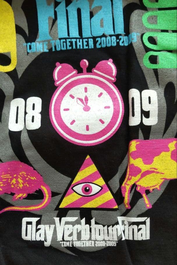 未使用 GLAYツアーTシャツ Verb tour Final2008-2009 - メルカリ