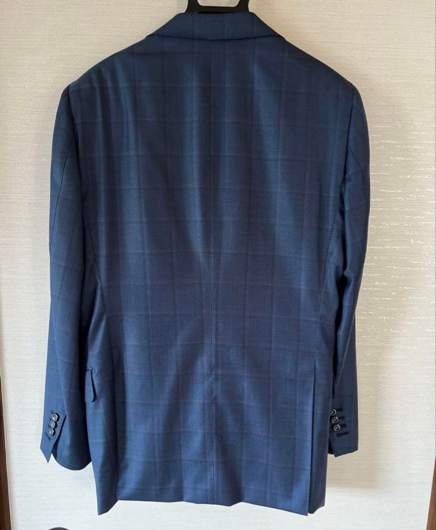 イタリア製エルメネジルドゼニアトラベラー英国製ドーメル 三揃スーツ