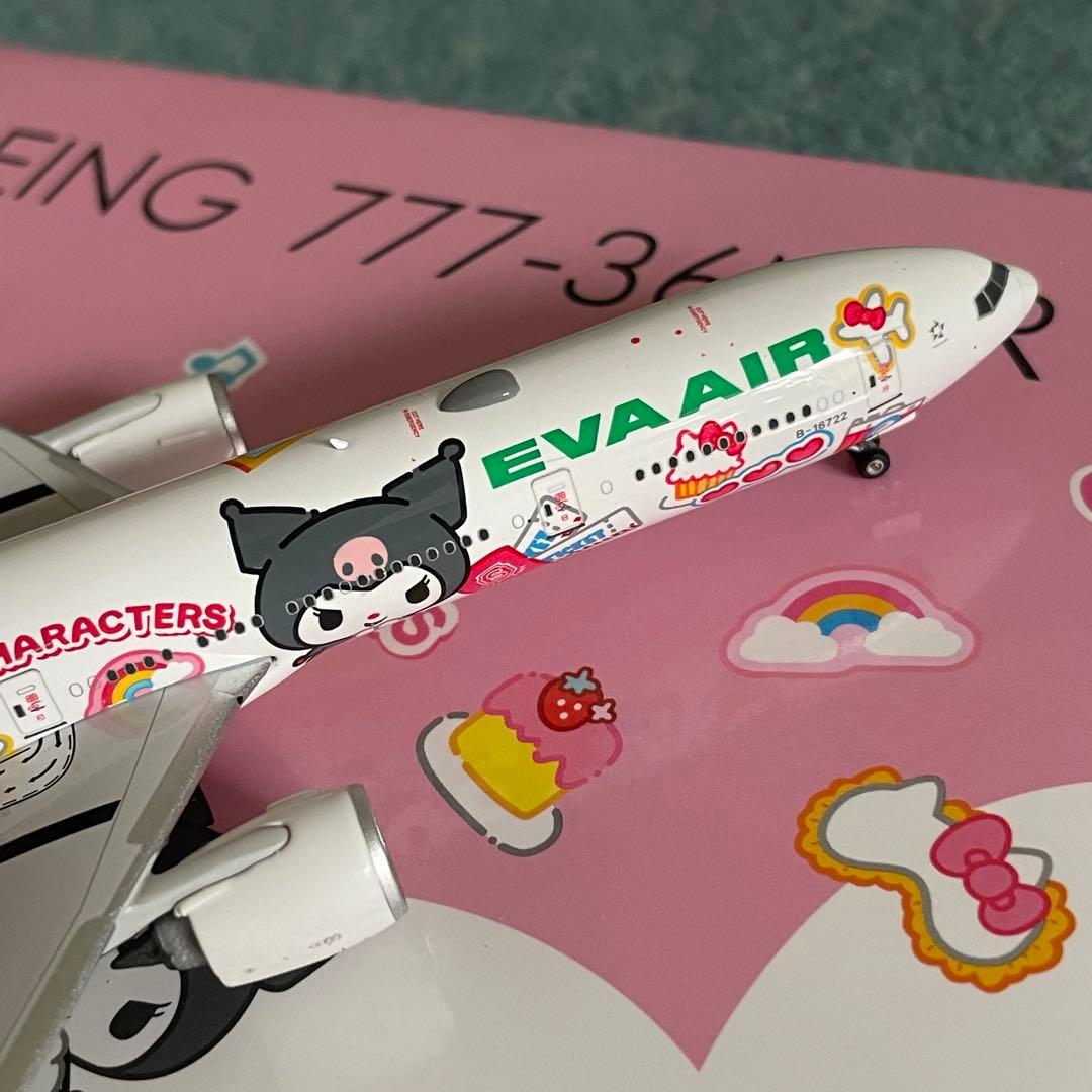 EVA AIR エバー航空 777-300ER ハローキティ Ph 1:400 - メルカリ