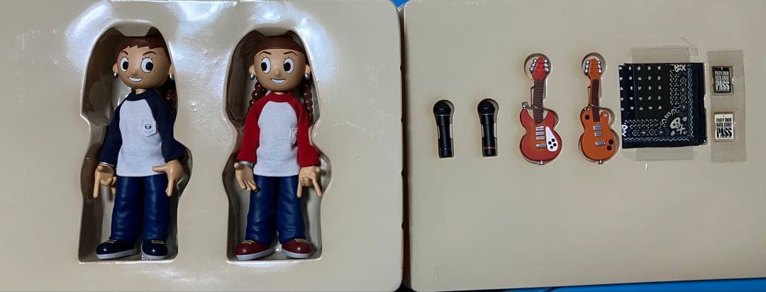 美品】puffy collectible doll パフィー ソフビフィギュア