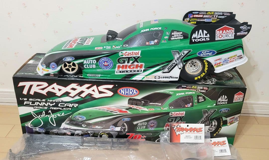 トラクサス ファニーカーラジコン ドラッグレース 新品未使用 絶版希少