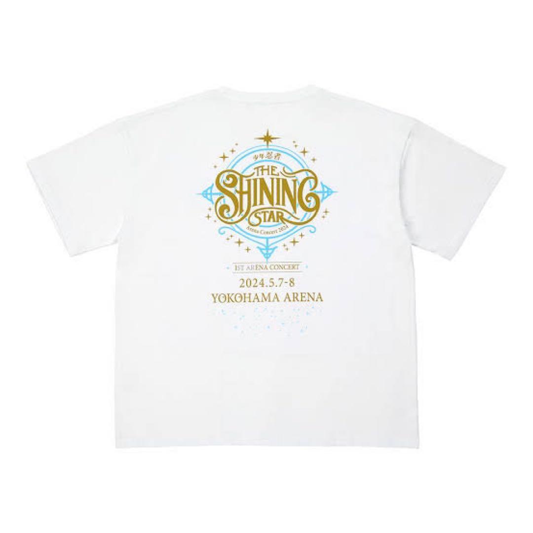 少年忍者 THE SHINING STAR 1stアリーナコンサートTシャツ - メルカリ