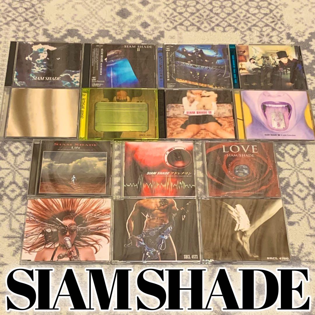【匿名配送】【SIAM SHADE 】CD 14枚セット レア シャムシェイド 即決CD レンタル品 SIAM SHADE / Life シャム・シェイド ライフ 帯付き