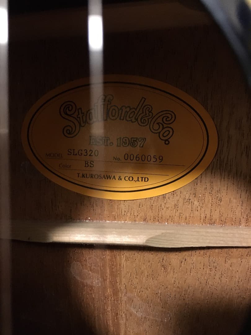 Stafford SLG320 ギブソン LG2 3/4 コピーモデル - メルカリ