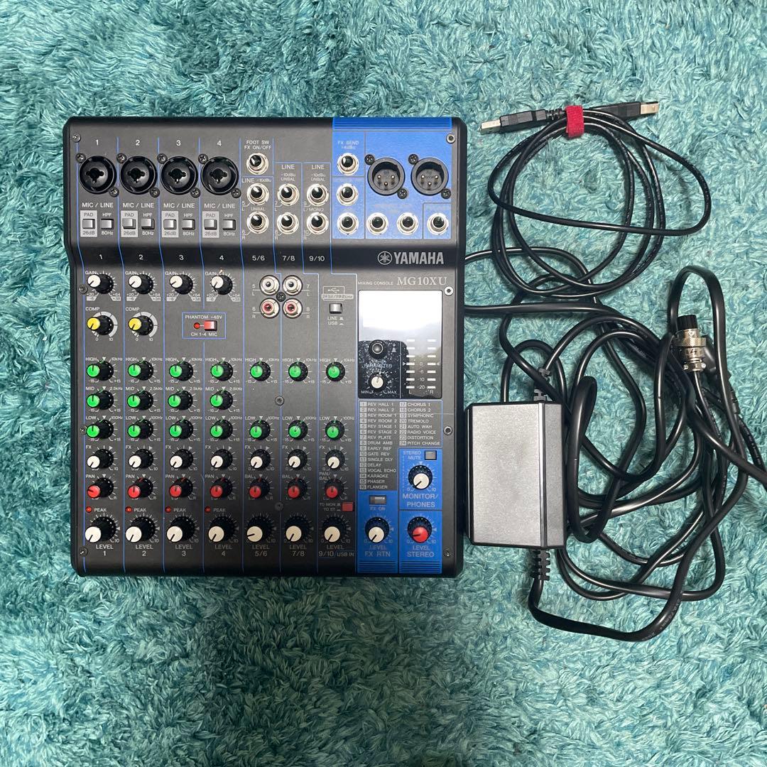 YAMAHA MG10XU ミキシングコンソール Amazon | ヤマハ YAMAHA 10チャンネルミキシングコンソール オーディオ