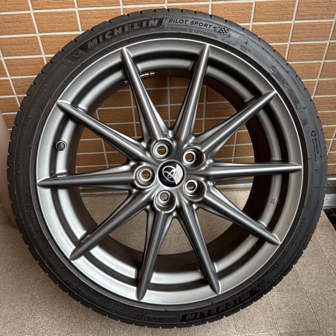 GR86 RZ純正ホイール+純正タイヤ 4本セット - メルカリ