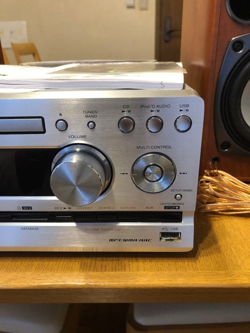 KENWOOD UD-E77WSD コンポ CD MP3 - メルカリ