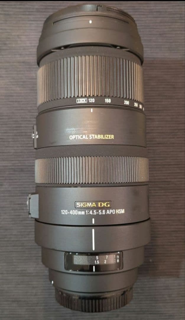 キヤノン EF SIGMA 120-400mm F4.5-5.6 APO HSM