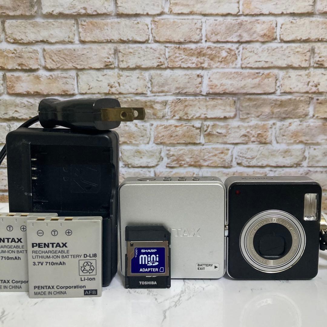 良好品】PENTAX Optio X デジカメ 付属品フルコンプ