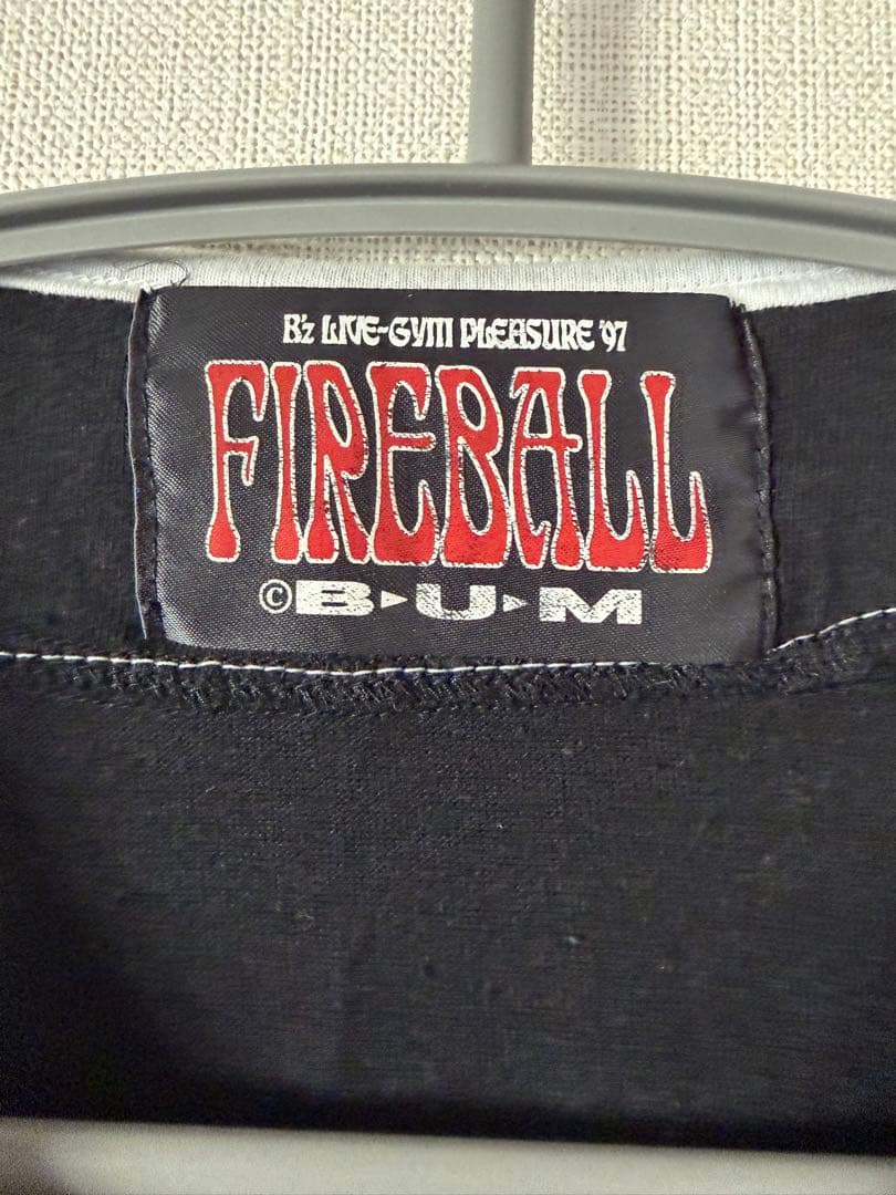 B'zライブ ベースボールシャFIREBALL'97 - メルカリ