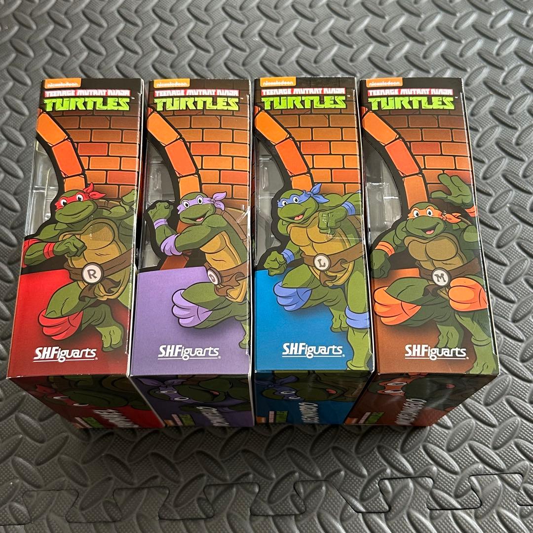 S.H.Figuarts TMNT タートルズ 4亀セット　フィギュアーツ