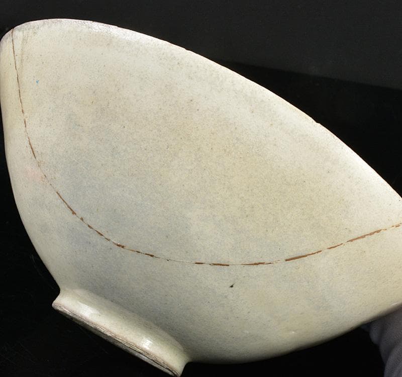 中国 定窯白磁陽刻花文 鉢 碗 金継ぎ直し V R4552 - メルカリ