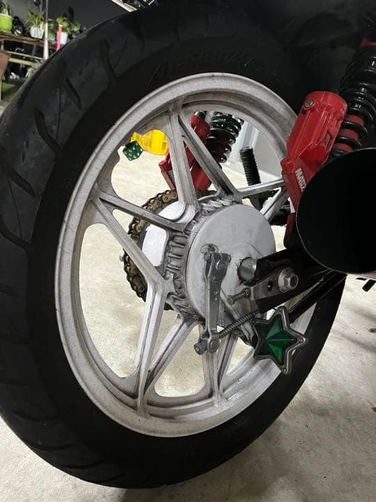 バブ ホーク CB400T CB250T シックススター キャスト ホイール - メルカリ