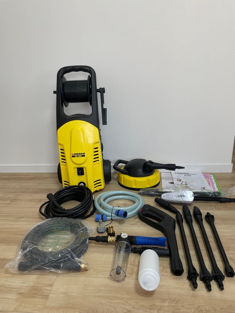 HIDAKA HK-1890 高圧洗浄機本体 60Hz オプション多数