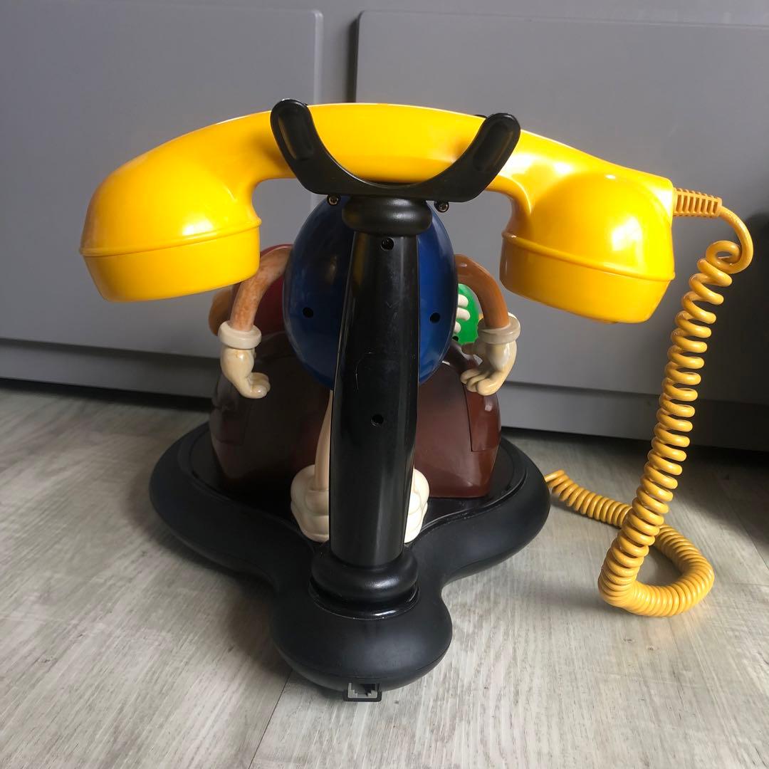 希少日本で繋がるアメリカUSA限定ビンテージM&Msフィギュア電話機