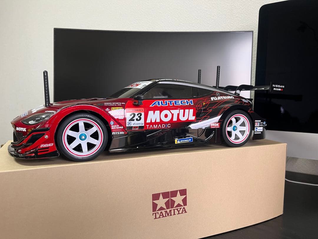 タミヤ 1/10RC MOTUL AUTECH Z スペアボディ SP.1584 1/10RC MOTUL AUTECH GT-R スペアボディセット: RCモデル