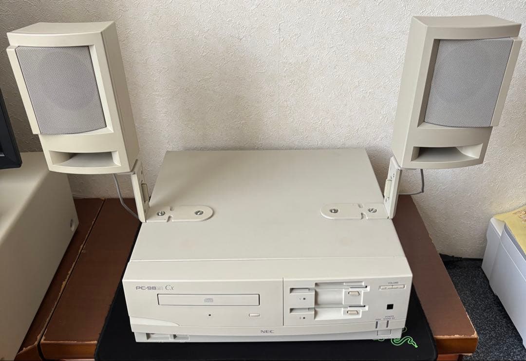 PC-9821Cx 本体とスピーカー 動作品 - メルカリ