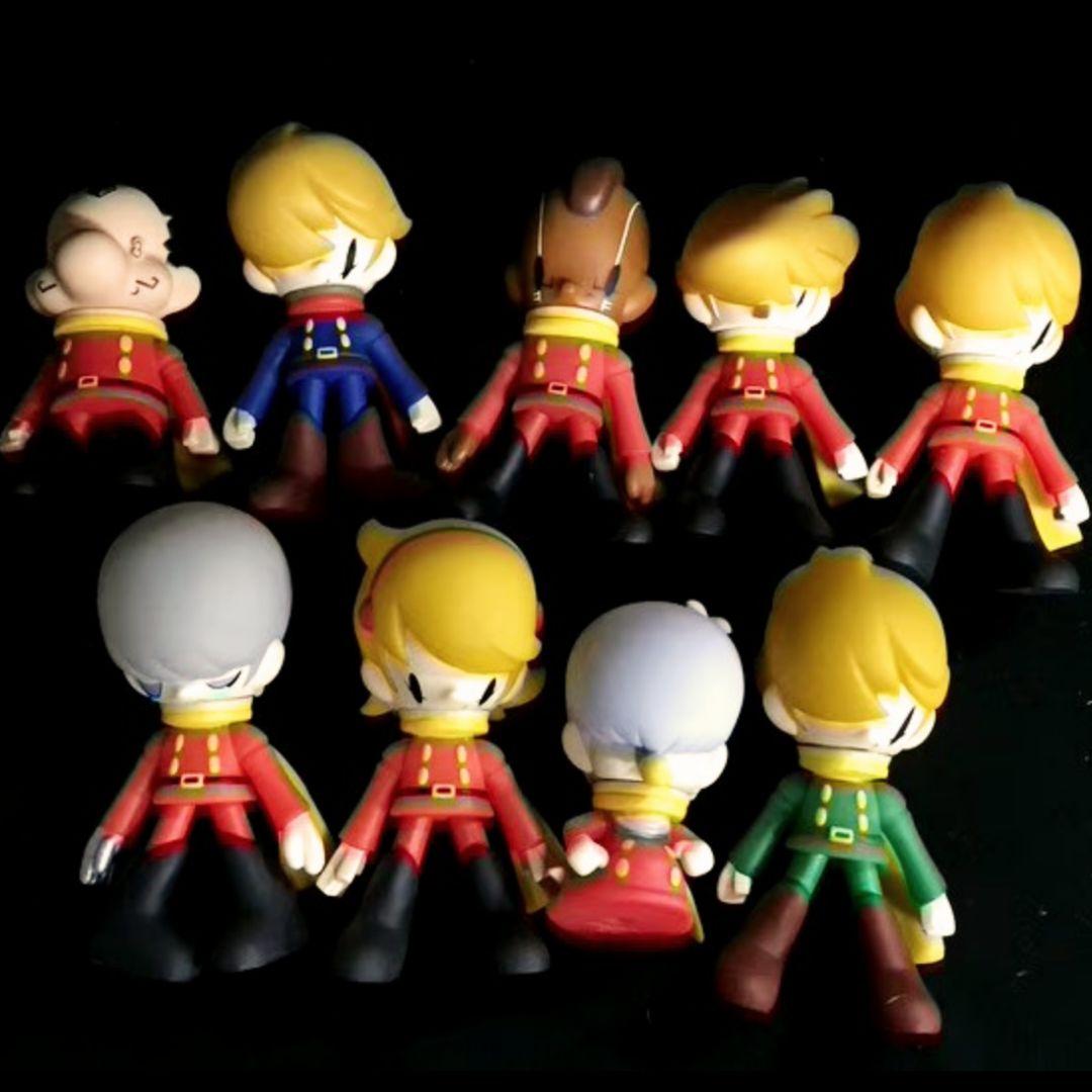 サイボーグ009 × KAIJIN ソフビフィギュア 全9種セット○新品非売景品