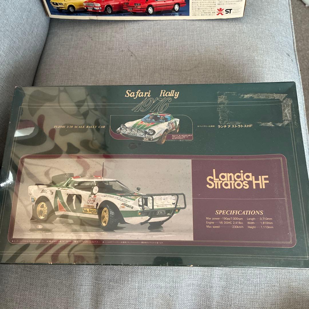 フジミLancia Stratos HF 1/20 スケールモデル絶版 絶版キットフジミ1/20ランチアストラトスターボ を作る！ - YouTube
