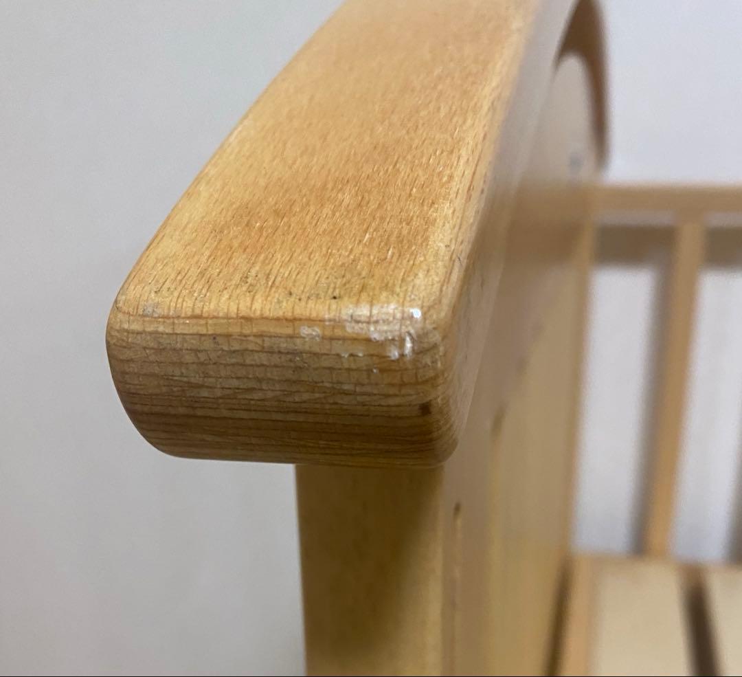 引き取り限定】 Miki House 木製ベビーベッド - メルカリ