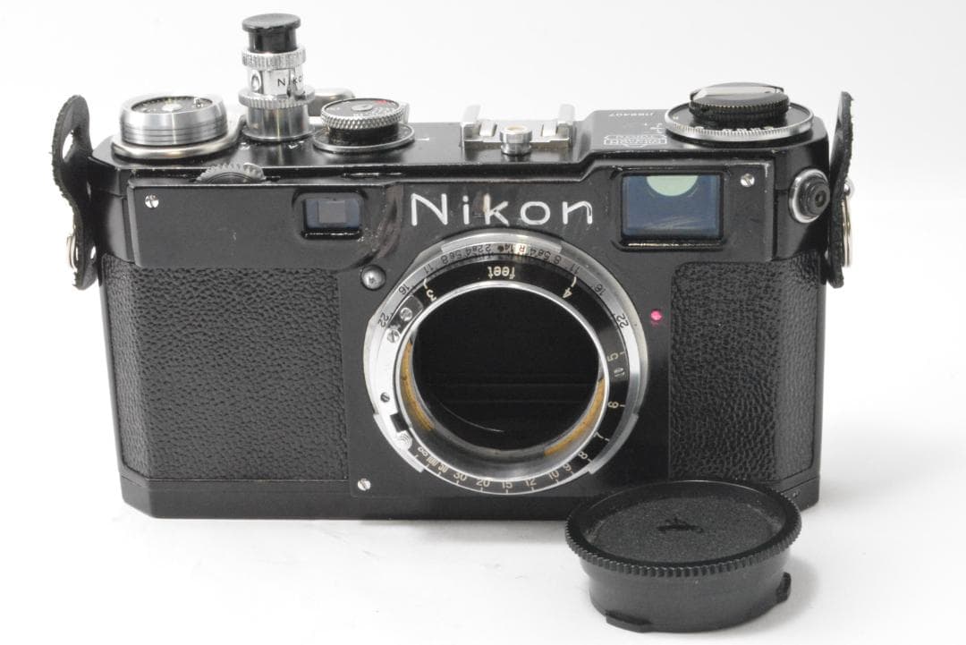 ニコン　Nikon S2 ブラック ボディ 後塗り Nikon S2 Black Paint + Nikkor 50mm f2 – FLASHBACK CAMERA
