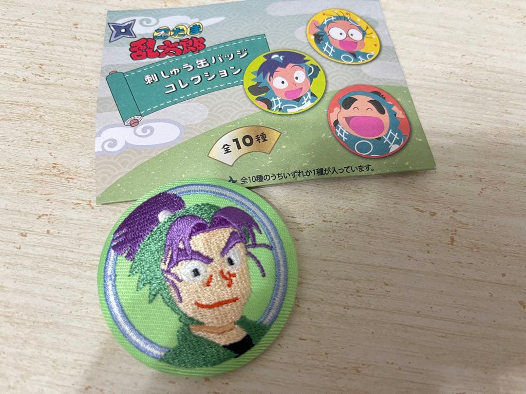 忍たま乱太郎 刺しゅう缶バッジコレクション 潮江文次郎 - メルカリ
