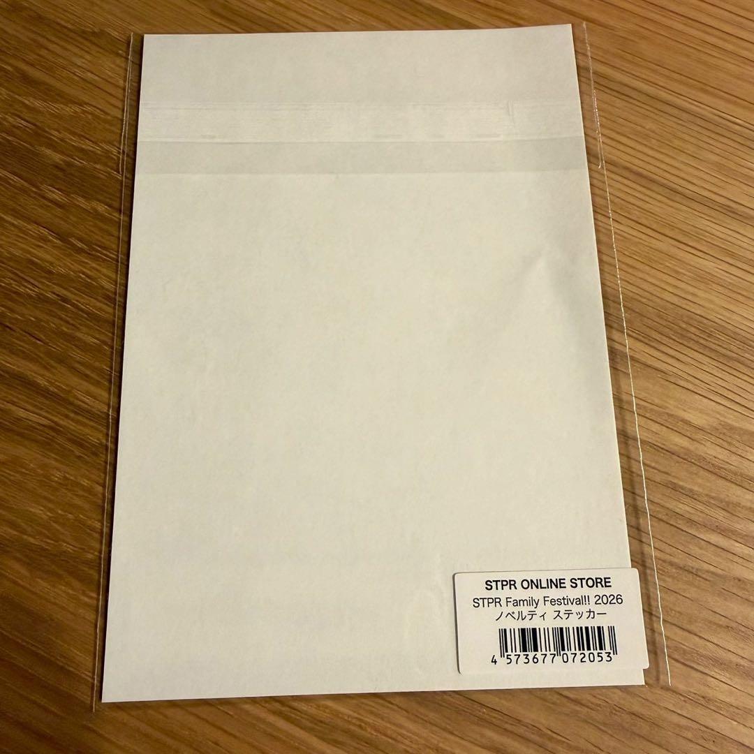 めておら ノベルティ ステッカー すとふぇす2026 STPR - メルカリ
