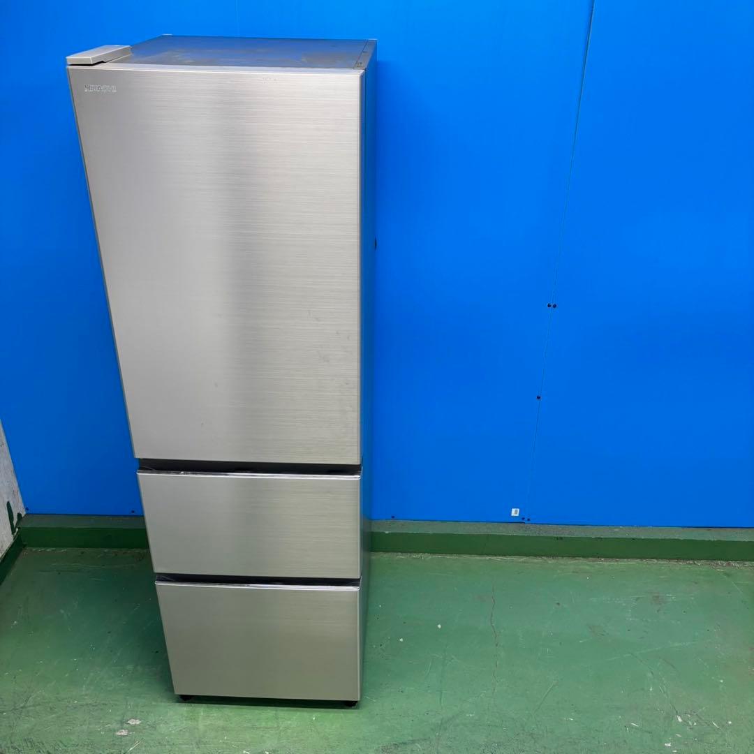 517日立 大型冷蔵庫 300L強 自動製氷 1〜4人暮らし用 左開き