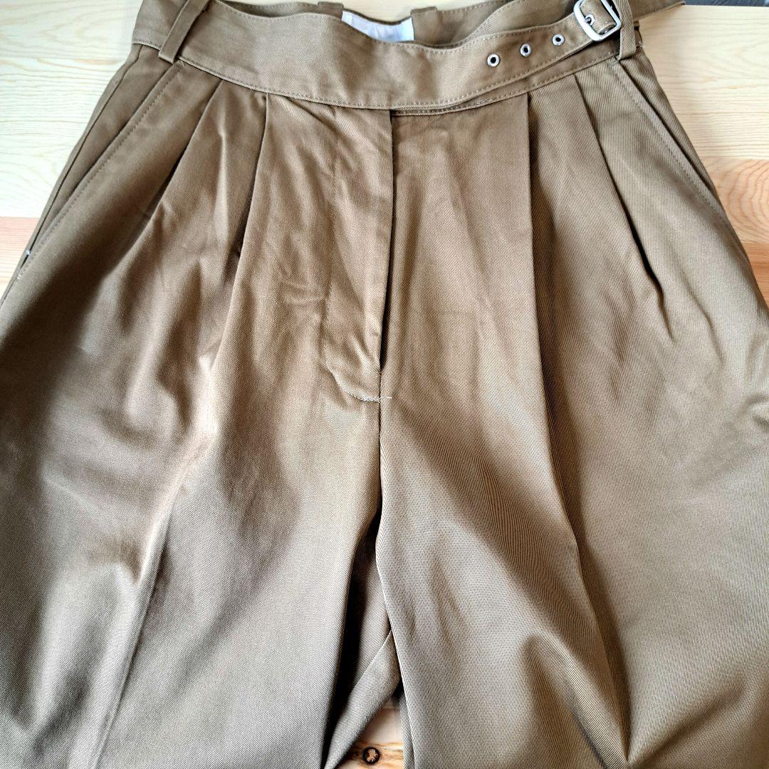 マノンフリップ【極美品】マイグルカパンツ ベージュ サイズ1 日本製