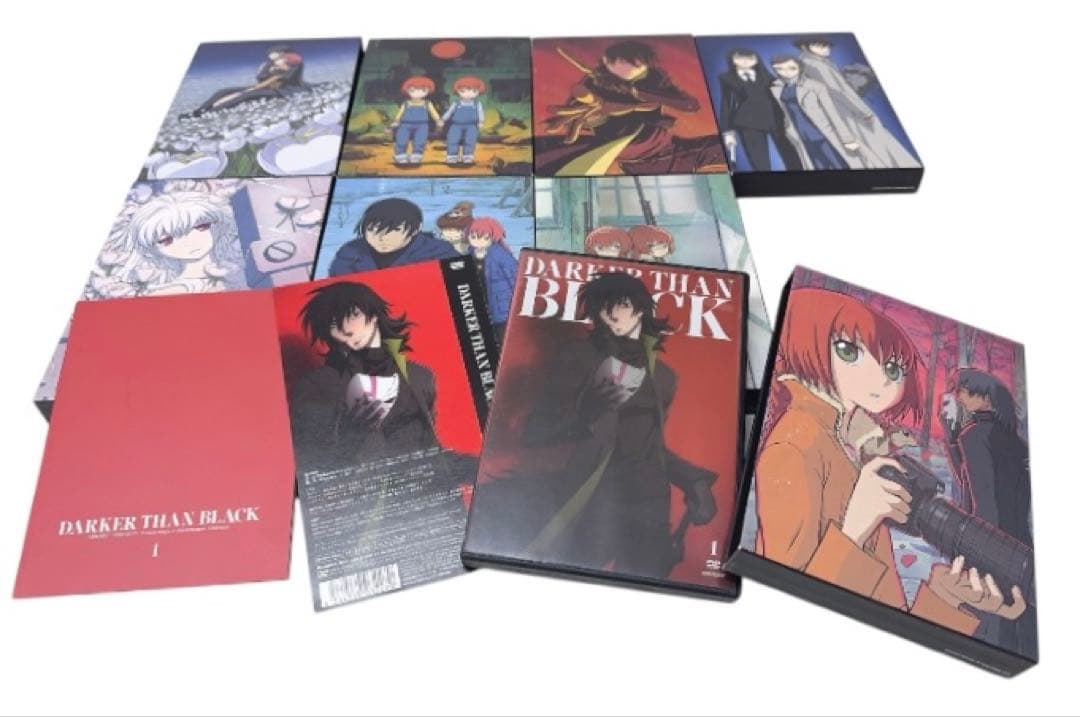 DARKER THAN BLACK -流星の双子- DVD 全8巻セット アニメ