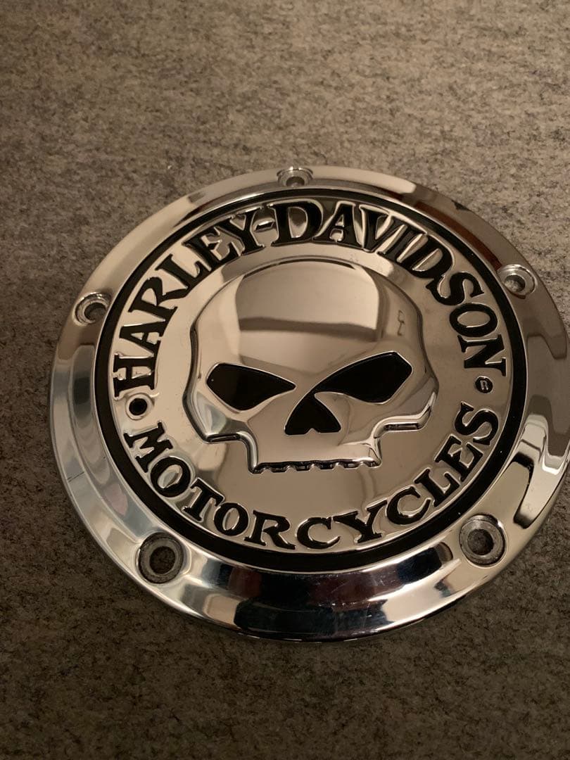 Harley-Davidson純正 ハーレーダビッドソンダービーカバーSkull ハーレーダビッドソン ダービーカバー スカルキング ツーリング