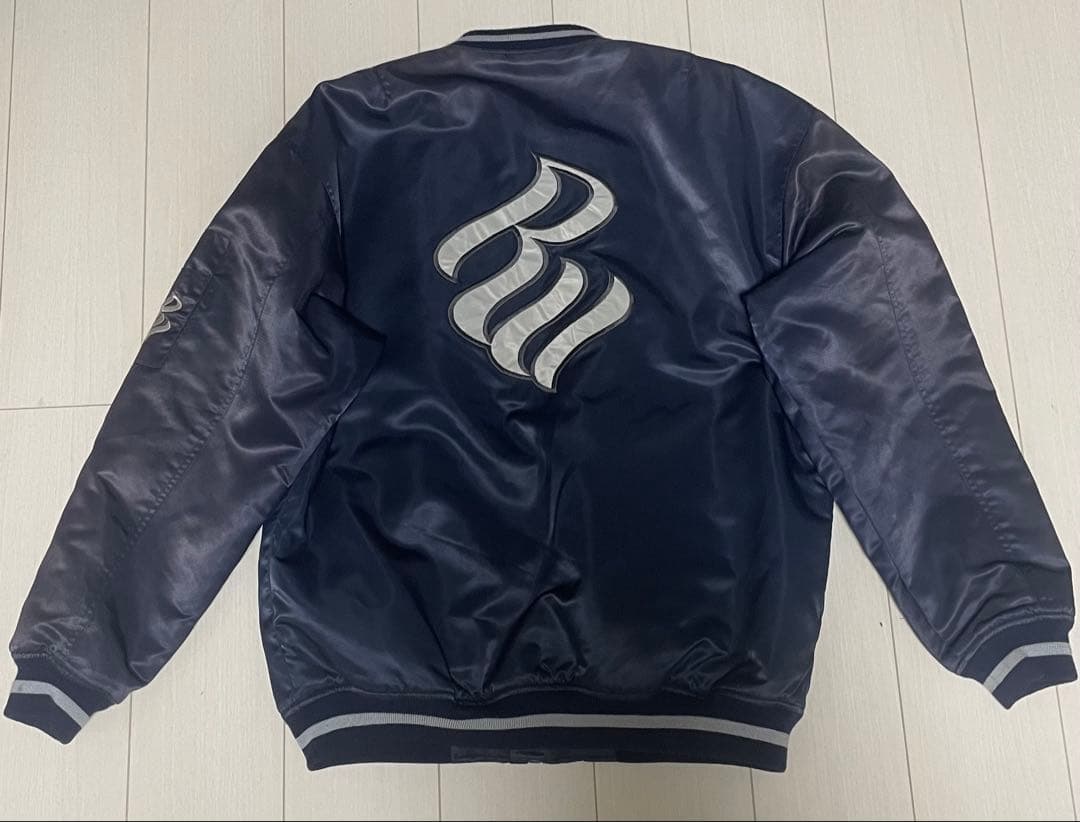 着丈82 rocawear 90s bboy スタジャン - メルカリ