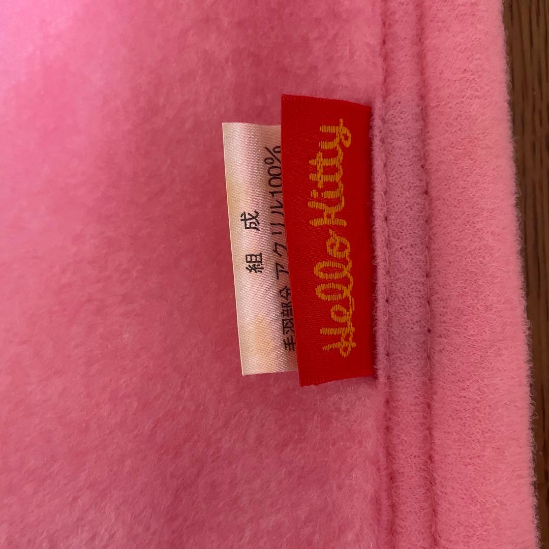 ハローキティ ブランケット 毛布 レトロ 1998 お花 カオハナ 分厚