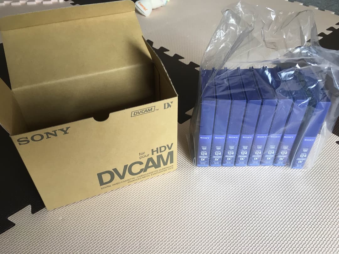 SONYソニー DVCAMテープ 124 8本 DVCAM Duplication | DCL Media & Print