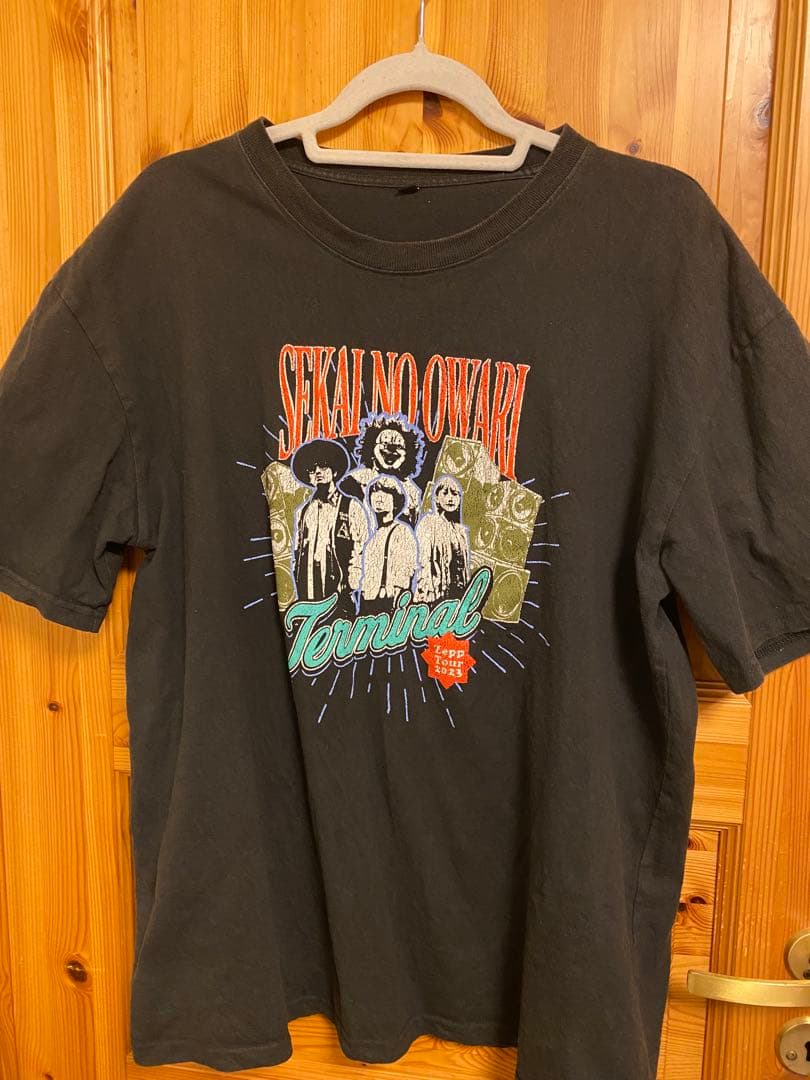 SEKAINOOWARI Terminal Tシャツブラック