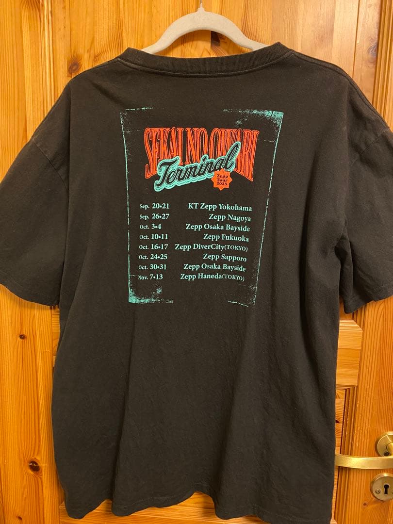 SEKAINOOWARI Terminal Tシャツブラック