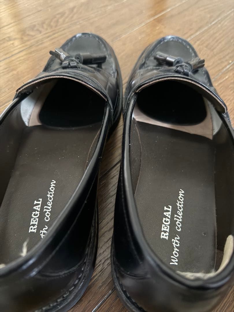 REGAL Worth Collection ブラック ローファー - メルカリ