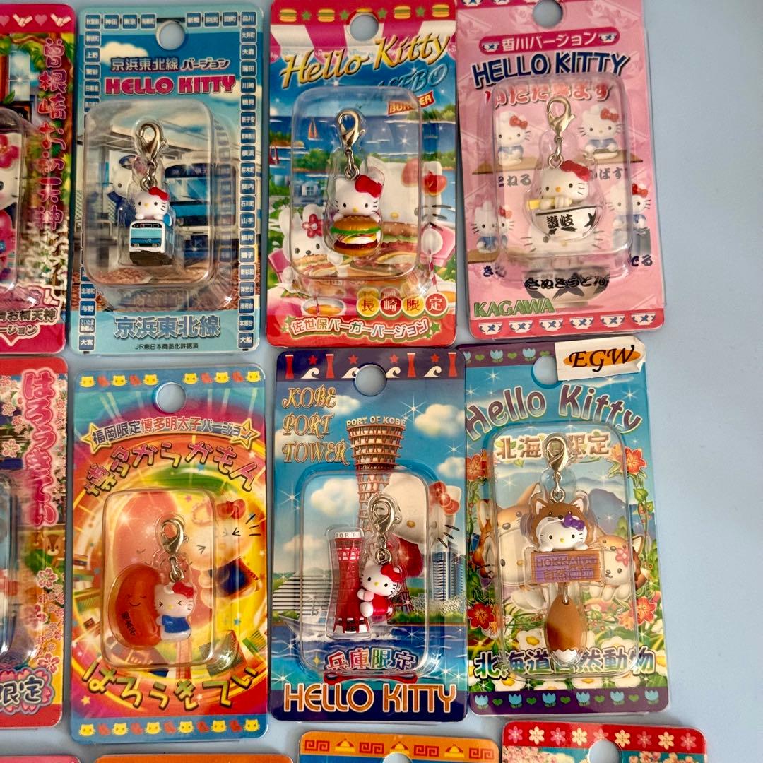 ハローキティ ご当地ストラップ 31点 まとめ売り - メルカリ