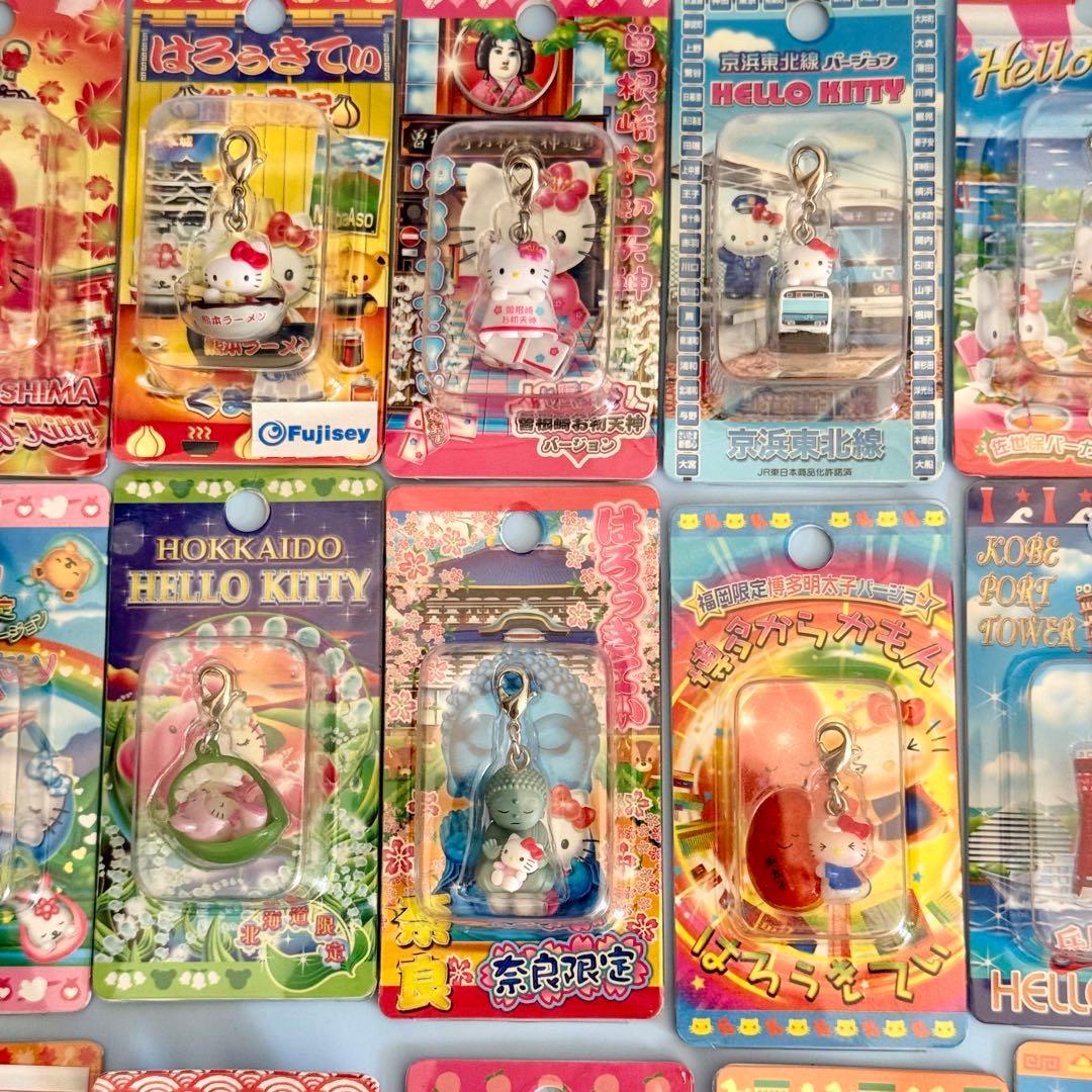 ハローキティ ご当地ストラップ 31点 まとめ売り - メルカリ