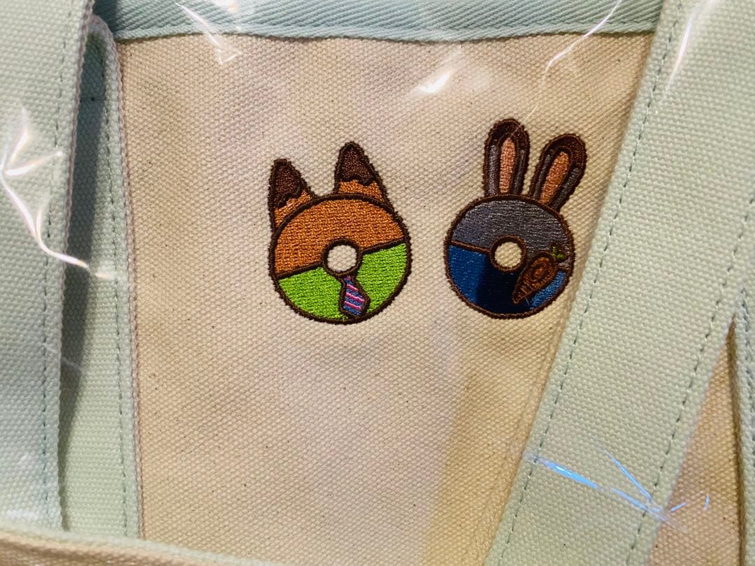 ズートピア トートバッグ 10TH ディズニーストア ニック ジュディ 未