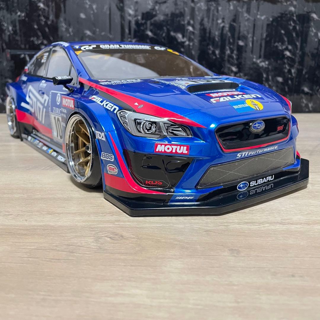 タミヤ スバル wrx 1/10 ラジコンボディー rc スペアボディ - メルカリ