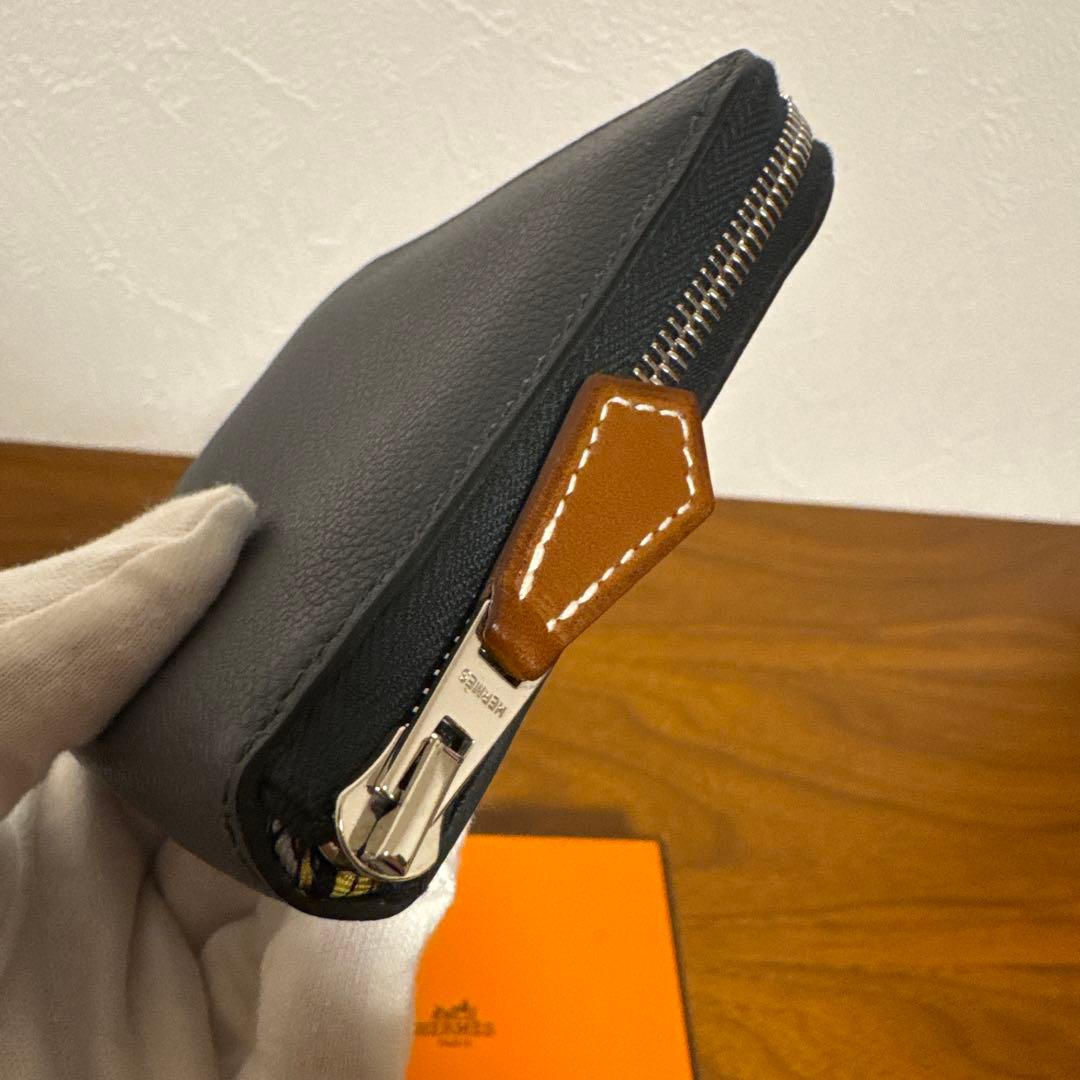 エルメス シルクインコンパクト キャバン ノアール - メルカリ