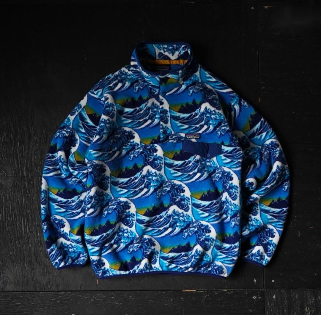 限定 パタゴニア シンチラ スナップT HOKUSAI 北斎 XXL サンダー