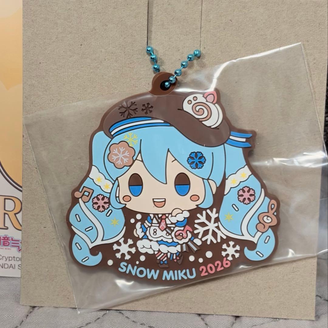 雪ミク 一番くじ 2026 ラバーチャーム - メルカリ