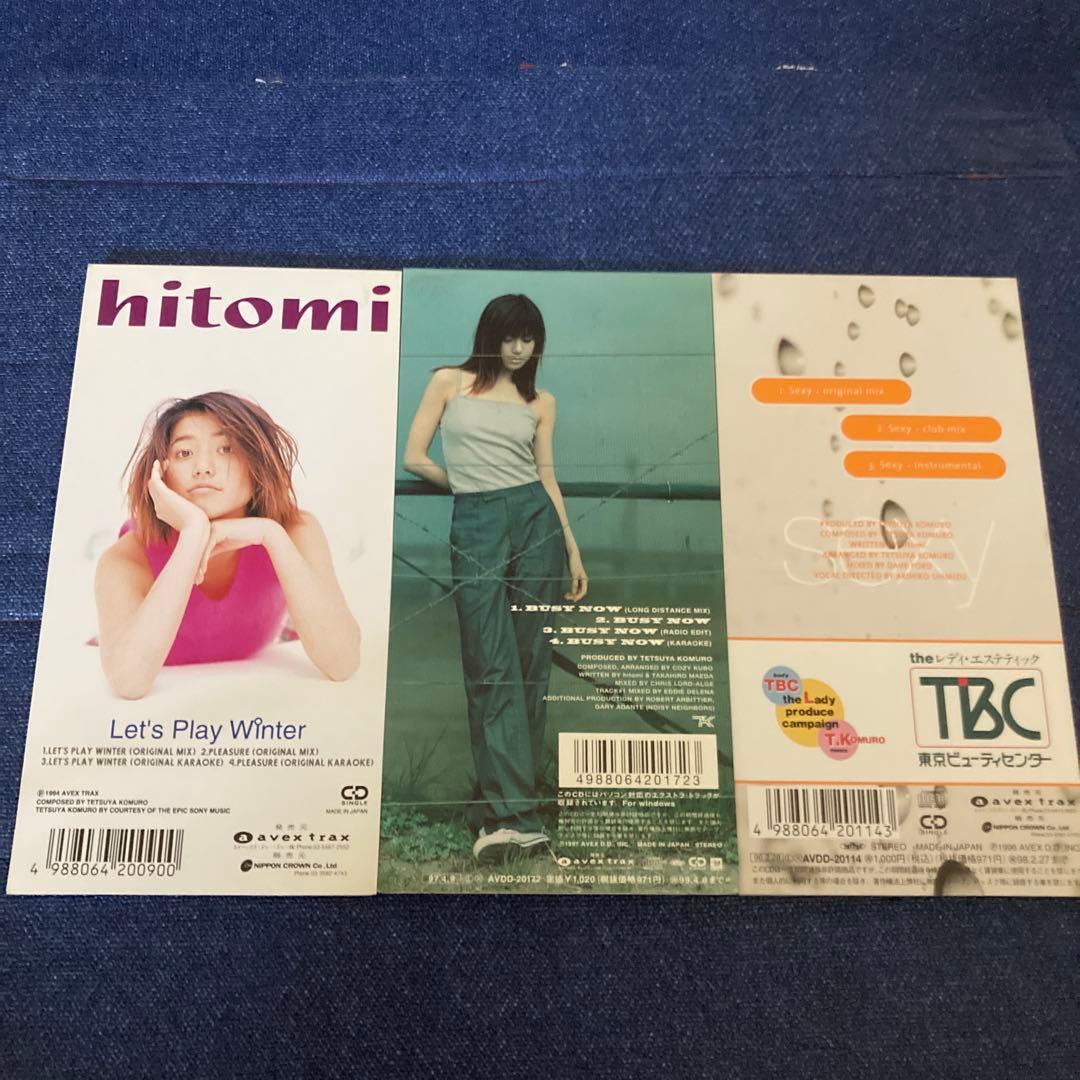 hitomi tkこねっと 小室哲哉 久保こーじ 8センチ8cmcdシングル邦楽