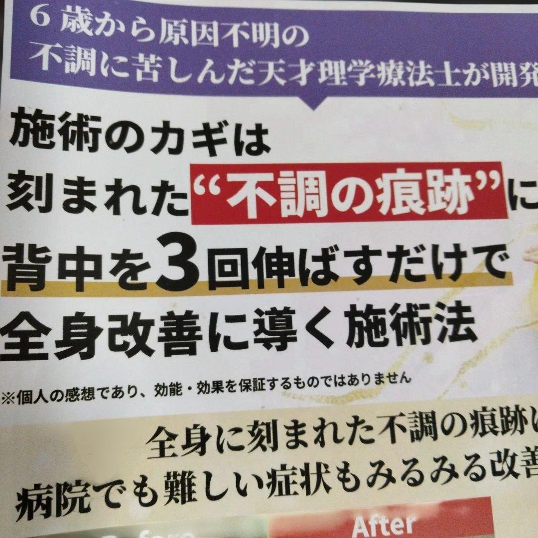 藤田紫乃【ふじた式整体科学～刻まれた不調の痕跡～】フルセット+内臓へのアプローチ