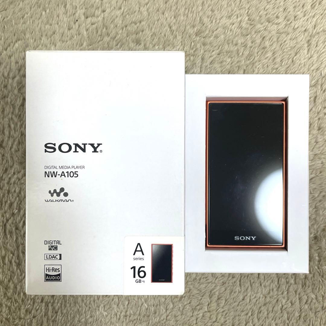 SONY NW-A105 デジタルオーディオプレーヤー 16GB オレンジ Amazon.co.jp: ソニー ウォークマン 16GB Aシリーズ NW-A105HN