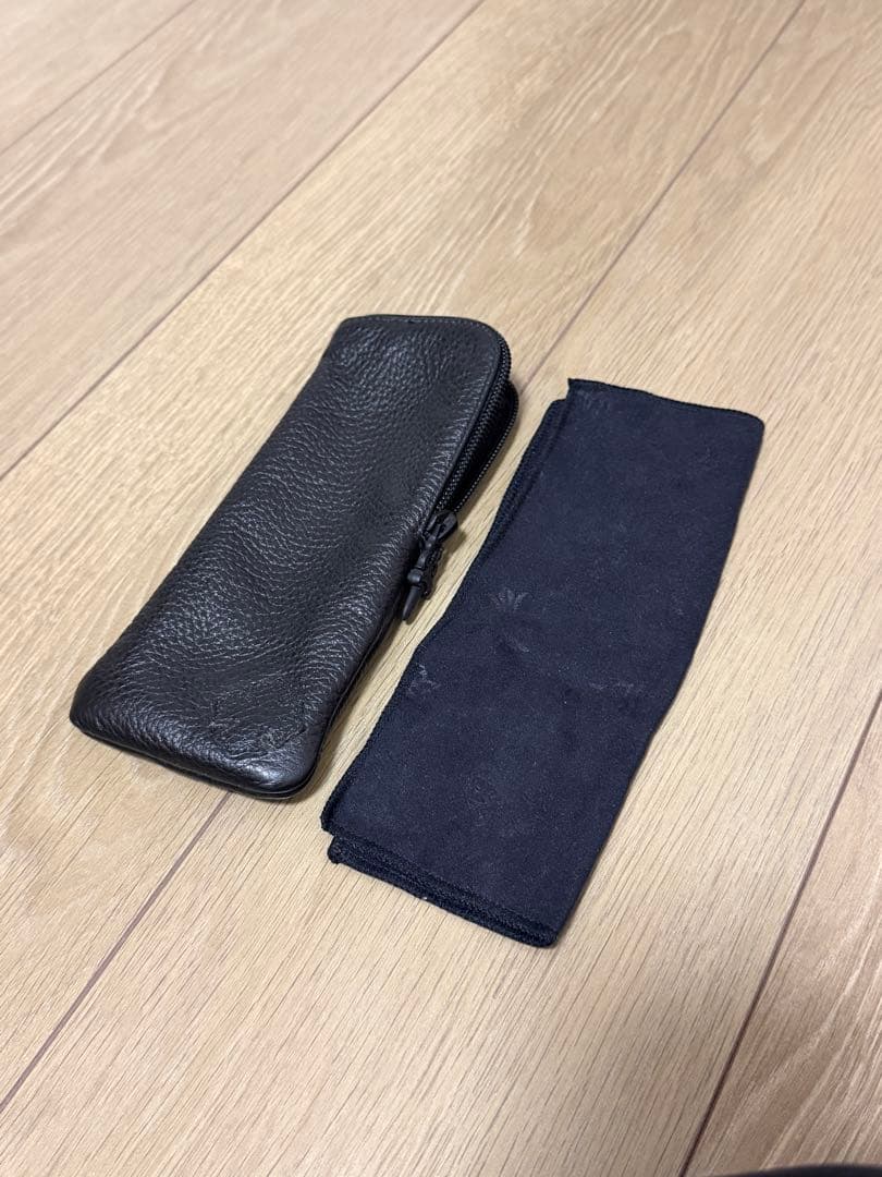 CHROME HEARTS　クロムハーツ　革袋 付属品 サングラスケース CHROME HEARTS クロムハーツ レザーアイウェアケース サングラス 眼鏡
