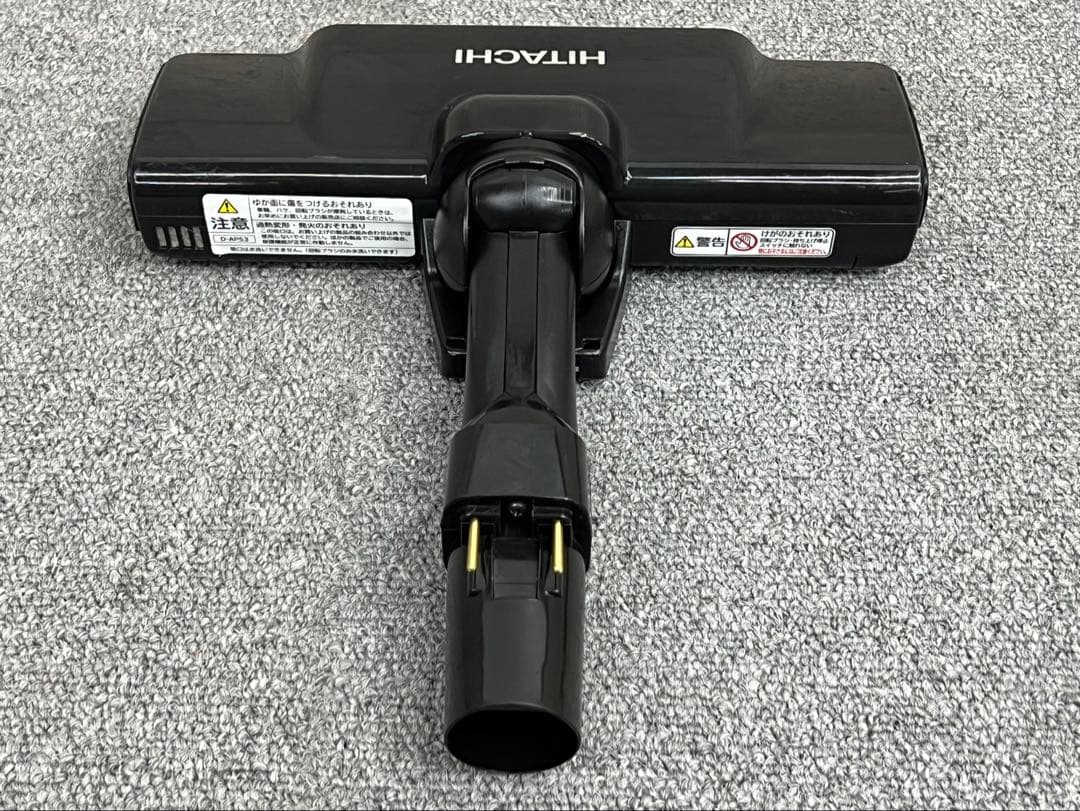 格安 中古 D-AP53 日立 掃除機 ヘッド 回転ブラシ パワーブラシ 黒
