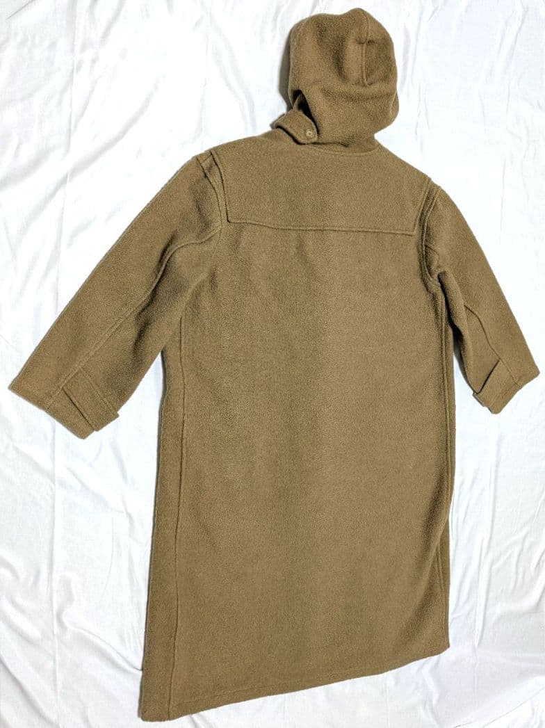 80s ラルフローレン ダッフルコート フード付き ロング ベージュ 入手